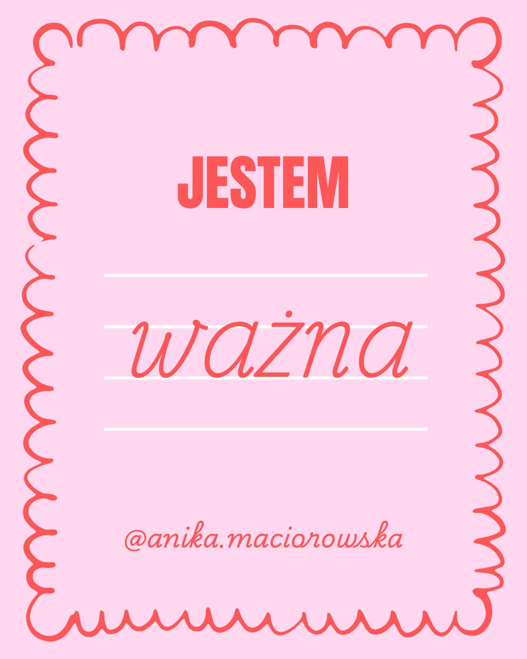 Myślisz, a pod spodem często…kompletnie inna historia?

Kiedy w swojej głowie dorabiasz przeróżne scenariusze z obawy przed czyjąś opinią, urażeniem kogoś albo „obciążeniem” go własnym zdaniem.
Kiedy chcesz po prostu powiedzieć, co czujesz. Normalnie. Po ludzku.
I nawet świadomie wiesz, że Twoje zachowanie byłoby dobre. A nawet- byłoby wyższym celem.

Ale podświadomość i tak odpala swoje:
– „zawracam komuś głowę”
– „robię problem”
– „jestem obciążeniem”

Jednym słowem: czas mija, przemykasz nie odzywając się, choć cały Ty krzyczysz, tylko nie tam, gdzie trzeba.

Efekt?
Unikasz. Lawirujesz. Nieraz robisz dobrą minę do złej gry.
A w środku narasta napięcie, wkurew, zacisk gdzieś w ciele, czucie się samemu ze sobą źle.

I jako dorosła osoba nie potrafisz być tak naprawdę dorosła.
Odpowiedzialna i ogarniająca. 

Zamiast tego przykrywasz się kołdrą strachu przed historiami, które nieustannie produkuje Twoja podświadomość- skutecznie sabotując dobre, zdrowe zachowanie, którego tak bardzo dla siebie chcesz.

Może tak masz Ty.
Może obserwujesz to u kogoś bliskiego.

Prawda jest taka, że wielu z nas dokładnie tego doświadcza.
A kluczowym przekonaniem, które bardzo często stoi za tym mechanizmem, jest:
JESTEM WAŻNA/Y.

I teraz ważne:
Jedno, takie samo przekonanie może być podstawą wielu, przeróżnych obszarów życia- i w każdym z nich działać zupełnie inaczej.
Dlatego każdy z tych obszarów wymaga osobnej zmiany.

Bo podświadomość to nie „jedna myśl”.
To mapa, to skojarzenia.
Szufladki z historiami, emocjami, energią.
I każdą z nich warto uporządkować.

Jak to wygląda w praktyce?
– Czasem widzisz zależności bardzo jasno i przychodzisz z gotowcem do zmiany
– A czasem nie wiesz dlaczego, ale wiesz gdzie nie stajesz, co Cię omija, gdzie wymiękasz

I to w zupełności wystarczy.
Bo z tym obrazem ja już dokładnie wiem, co zrobić.
Jak się tym zająć.
Jak dobrze poprowadzić Cię w trakcie sesji, żeby zmienić przekonania u źródła.

Dzięki temu właśnie to, co będzie wybijało się z Twojej podświadomości będzie już jedynie:
– Cię wspierało
– pulsowało na Twoją korzyść
– dawało flow, z którym sobie
popłyniesz czerpiąc korzyści, które rozsiejesz także na innych

Takie to jest. Tak to działa.